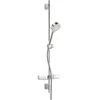 Image de Hansa Basicjet - Set douchekop, 1jet, doucheslang en douchestang met planchet, chroom 44670113