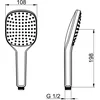 Image de Hansa Activejet Style Handdouche 1F Wit-Chroom