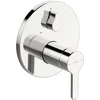 Image de Hansa Designo - Afdekset voor badkraan, met omstelkraan voor 2 functies, chroom 81119563