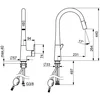 Image de Hansa Designo - Keukenkraan met uittrekbare sproeikop, chroom 51362283