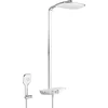 Image de Hansa Emotion Wellfit douchethermostaat m/douchesysteem wit-chroom