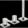 Image de Hansa Ligna - 3- gats badrandcombinatie, chroom 06439493
