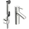 Image de Hansa Vantis - Wastafelkraan met bidet douche, chroom 52682267