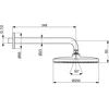 Image de Hansa Viva - Hoofddouche, diameter 25 cm, chroom 44260200