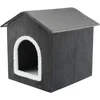 Image de TRIXIE Huisdierengrot Livia 38x41x44 cm grijs en wit - Dierenmand
