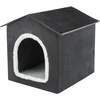 Image de Trixie Hondenmand / Kattenmand Huis Livia Grijs / Wit