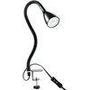 Image de B.K.LICHT - Bureaulamp - dimbaar klemlamp - tafellamp met GU20 lichtbron - 5W - 400Lm - warm wit licht - 5.5 × 60 cm