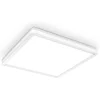 Image de B.K.LICHT - LED Plafonniére - dimbaar - met indirect licht - led paneel - l: 29.3cm - 4.000K - 18W