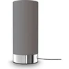 Image de B.K.LICHT - Klassieke Tafellamp - dimbaar - touch - grijze bedlamp - E14 fitting - h.:24.5cm