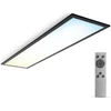 Image de B.K.Licht - Dimbaar Plafondlamp - led paneel zwart - 25x100 cm - met afstandsbediening - ultraplat plafonniere - CCT - 3.000 tot 6.500 Kelvin - 2.200Lm - 24W
