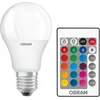 Image de OSRAM LED lamp - Lampvoet: E27 - Warm wit - 27- K - 9 W - mat - LED Retrofit RGBW lamps with remote control