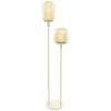 Image de LEDVANCE DECOR STICK FLOOR grondlamp, 2 x E27, beige, edelstaal, individuele verlichtingsscenario's, ideaal voor woonruimtes, schakelaar met voetbediening, modern ontwerp, E27-lampvoet, decoratief