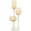 Image de LEDVANCE DECOR STICK FLOOR grondlamp, 3 x E27, beige, edelstaal, individuele verlichtingsscenario's, ideaal voor woonruimtes, schakelaar met voetbediening, modern ontwerp, E27-lampvoet, decoratief