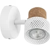 Image de LEDVANCE DECOR SPOT CORK, 1 x 3,4W, 230lm, wit, spot, verstelbare koppen, veelzijdig gebruik, interieurspot, vervangbare ledlampen, dimbaar, warm witte lichtkleur, GU10