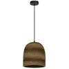 Image de LEDVANCE hanglamp Decor Cardboard Ball Bell bruin van golfkarton, E27, 260 mm diameter, lampenkap van gerecycled materiaal, duurzaam dankzij vervangbare lichtbron, eenvoudig te installeren