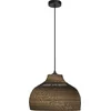 Image de LEDVANCE hanglamp Decor Cardboard Hat bruin van golfkarton, lichtgewicht, E27, 360 mm diameter, lampenkap van gerecycled materiaal, duurzaam dankzij vervangbare lichtbron, eenvoudig te installeren