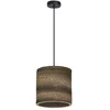 Image de LEDVANCE hanglamp Decor Karton Cilinder bruin van golfkarton, E27, 250 mm diameter, lampenkap van gerecycled materiaal, duurzaam dankzij vervangbare lichtbron, eenvoudig te installeren