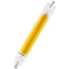 Image de OSRAM LED Slim Line slanke meerkleurige LED-lamp met R7s retrofit-basis, 8 W / 806 lm, helder, koel wit licht met 4000 K, niet-dimbaar, IP20, loodvrij glas, 16 mm diameter.