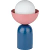 Image de OSRAM DECOR Kom tafellamp E14 Blauw/Roze 200mm, tafellamp, Metaal, Glas, met contrasterende kleurtonen