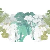 Image de Fotobehang ForestBlot1 DD117890 A.S. Création Atelier 47 | 3D Fotobehang op maat