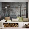 Image de Fotobehang fabriek, 3D-behang in industriële stijl, Fotobehang vlies met fabriekshal, Fotobehang lichtgrijs, BRICOFLOR.nl