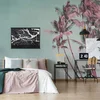 Image de Fotobehang TropicalBreeze DD119769 A.S. Création ARTist Blauw Roze Vlies 270 x 400 cm (4 delen) 3D Fotobehang