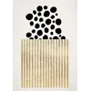 Image de Fotobehang GoldenPopcorn DD119941 A.S. Création ARTist Goud Zwart Antraciet Vlies 280 x 200 cm (2 Teile) 3D Fotobehang op maat