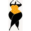 Image de Fotobehang DancingintheSun1 DD119973 A.S. Création ARTist Zwart Antraciet Wit Vlies 280 x 200 cm (2 Teile) Fotobehang