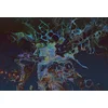 Image de Fotobehang Acryl1 DD120033 A.S. Création ARTist Blauw Groen Vlies 270 x 400 cm (4 delen) Goedkoop fotobehang