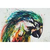 Image de Fotobehang Parrot DD120041 A.S. Création ARTist Kleurrijk Groen Vlies 270 x 400 cm (4 delen) Fotobehang
