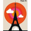 Image de Fotobehang Paris73 DD120089 A.S. Création ARTist Beige Creme Oranje Terracotta Vlies 270 x 200 cm (2 delen) 3D Fotobehang op maat