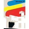 Image de Fotobehang Barcelona75 DD120113 A.S. Création ARTist Kleurrijk Rood Vlies 270 x 200 cm (2 delen) 3D Fotobehang