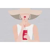 Image de Fotobehang Audrey1 DD120173 A.S. Création ARTist Beige Creme Grijs Vlies 270 x 400 cm (4 delen) 3D Fotobehang op maat