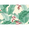 Image de Fotobehang Heliconia1 DD120205 A.S. Création ARTist Beige Creme Groen Vlies 270 x 400 cm (4 delen) Fotobehang