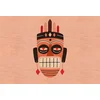 Image de Fotobehang overseas1 DD121932 Livingwalls Walls by Patel 3 Oranje Terracotta Bruin Vlies 270 x 400 cm (4 delen) Fotobehang