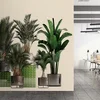 Image de Fotobehang plantshop1 DD122084 Livingwalls Walls by Patel 3 Groen Beige Creme Vlies 270 x 400 cm (4 delen) 3D Fotobehang op maat