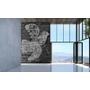 Image de Fotobehang streetsoflond1 DD122536 Livingwalls Walls by Patel 3 Grijs Zwart Antraciet Vlies 270 x 200 cm (2 delen) 3D Fotobehang