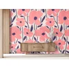 Image de Fotobehang flowermarket1 DD122548 Livingwalls Walls by Patel 3 Roze Paars Vlies 270 x 180 cm (1 Teile) Goedkoop fotobehang