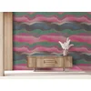 Image de Fotobehang space1 DD122760 Livingwalls Walls by Patel 3 Roze Groen Vlies 270 x 400 cm (4 delen) Goedkoop fotobehang