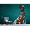 Image de Fotobehang nairobi1 DD122784 Livingwalls Walls by Patel 3 Blauw Rood Vlies 270 x 500 cm (5 delen) 3D Fotobehang