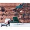 Image de Fotobehang shenzen1 DD122936 Livingwalls Walls by Patel 3 Rood Blauw Vlies 270 x 400 cm (4 delen) 3D Fotobehang