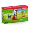 Image de schleich FARM WORLD - Wandeling met een schattig katje - Speelfigurenset - Kinderspeelgoed voor Jongens en Meisjes - 3 tot 8 jaar - 9 Onderdelen