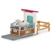 Image de schleich HORSE CLUB - Paardenbox - Speelfigurenset - Kinderspeelgoed voor Jongens en Meisjes - 5 tot 12 jaar - 42569
