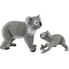 Image de schleich WILD LIFE - Koala Moeder en Baby - Speelfigurenset - Kinderspeelgoed voor Jongens en Meisjes - 3 tot 8 jaar - 42566