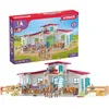 Image de schleich HORSE CLUB - Manege - Kinderspeelgoed - Paarden Speelgoed - Paardenstal, 3 Paarden en 2 Speelfiguren - 115 onderdelen