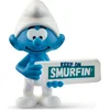 Image de schleich de Smurfen - Smurf met bord - 20843