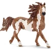 Image de Schleich Farm World speelgoed paard Pinto hengst - realistisch detail.