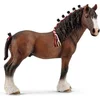 Image de Schleich Paarden Clydesdale hengst speelgoedpaard realistisch.
