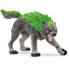 Image de Schleich speelfiguur Eldrador Creatures Granieten Wolf fantasie speelgoed.