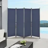 Image de Tuinscherm scheidingswand zonwering 170x215 cm donkerblauw